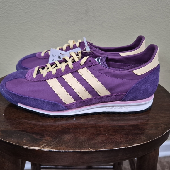 Adidas SL 72 OG Women's Purple Sneakers JQ8376 Size 8 - Picture 2 of 7
